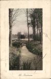 CPA Paysage Le ruisseau