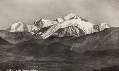 MODERN CARD the Mount Blanc