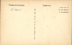 CPA Nevers the vault of the Visitation Detail of the pediment