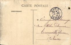 Paris CPA La rue de Rivoli