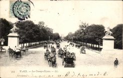 Paris CPA Champs Elysees