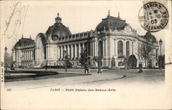 Paris CPA Small palace of Beautiful arts
