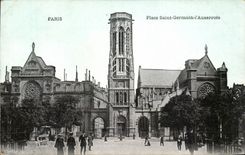 Paris CPA Place Saint Germain l'auxerrois