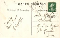 Paris CPA Rue des Tuileries Vue prise du pavillon de Flore