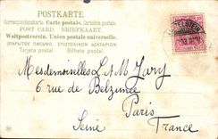 CPA Fantasy Elsass Lutzelstein the ¼ tzelstein