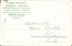 CPA Phantasie Frohliche Ostern Kind Ostern Ostern