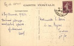 Clermont-ferrand CPA unsere Dame des Hafen Kapitals des Chors zur Annahme Sainte der Jungfrau