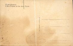 Sens CPA the island Yonne and two bridges