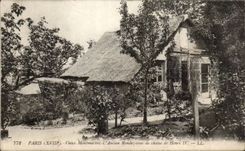 Paris CPA Vieux Montmartre l'ancien rendez vous de chasse de Henri IV