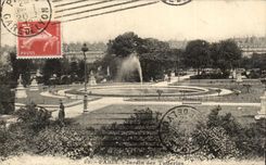 Paris CPA Jardin des Tuileries