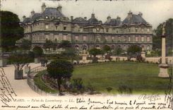 Paris CPA Palate of Luxembourg