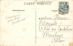 Paris CPA Garden of Luxembourg the Senate