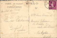 Paris CPA Sacre Coeur Montmartre