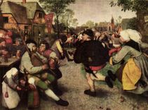 CPA Pieter Brughel Boerendans Danse de paysans