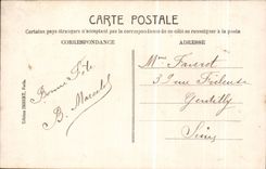 CPA Fantasy Woman Sainte Louise