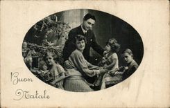 CPA Fantasy native Woman and Buon children