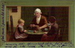 CPA Fantasy Woman and children