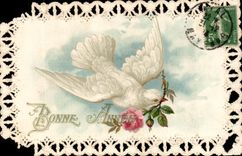 CPA Fantasy chart brodee Girondelle Happy New Year