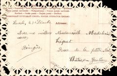 CPA Fantasy chart brodee Girondelle Happy New Year