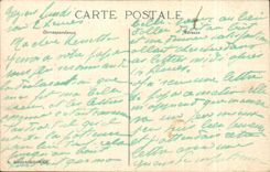 CPA Menton and Garavan seen from D ela road of Vintimille