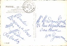 CPA Paris Palate of Chaillot Boileau Carlu and Azema