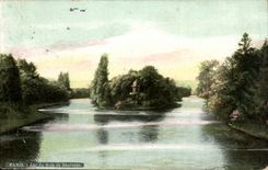 Paris CPA La cud Bois de Boulogne