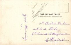 Paris CPA Caserne de la cite