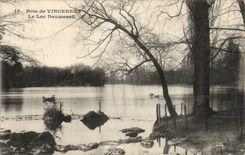 CPA Vincennes the lake Daumesnil