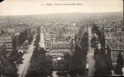 CPA Paris Avenues Carnot and Mac Mahon