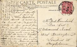 CPA Wood of Vincennes the lake of St mande