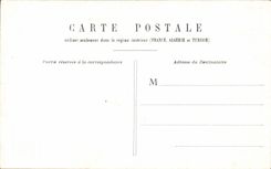 Fantaisie - Couple - Oui Grand Monstre a moustache - CPA