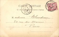 Fantasy - Woman - Four Seasons - Spring - Furnace Seasons - Spring - CPA