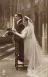 Fantaisie - Couple - Mariage - Beautiful Bride - wedding - CPA 