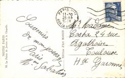 Paris - 1 - Le Palais de Justice et la Chapelle - CPA 