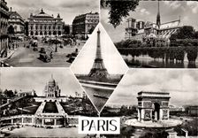 Paris - 1 - Souvenir - CPA 