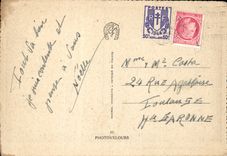 Paris - 8 - the Avenue of the Elysees Fields - Arc de Triomphe - CPA