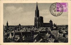 Strasbourg - Strassburg - View - CPA