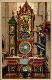CHART has SYSTEMEStrasbourg - Strassburg - the Clock - Astronomical - illustration - color - CPA