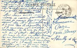 Paris - 8 - Monument of Guy Maupassant - CPA