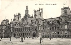 Paris - 4 - Hotel de Ville - CPA 