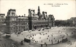 Paris - 4 - L'Hotel de Ville CPA 