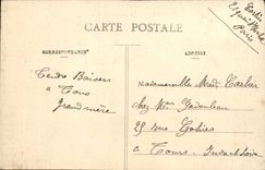 Paris - 9 - Place de l'Opera - cheval - horse - beautiful card CPA 