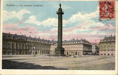 Paris - 1 - Colonne Vendome CPA 