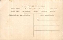 Fantaisie - Couple - floating romantic boat - CPA 