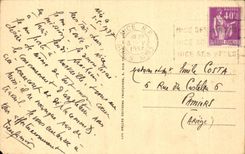 Nice - 1937 - View - CPA - has ir ¹