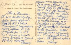 Paris - 9 - Avenue de l'Opera - CPA - a¹ir 