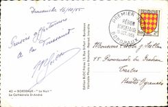 Bordeaux - the Night - the Cathedral St Andre - CPA - has ir ¹