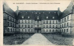 Dauphine - grosses Chatreuse - Hotelhandel und der Haupthof - CPA - hat ir ¹