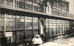 Dauphine - grosses Chatreuse - Kloster - die Bibliothek - CPA - hat ir ¹