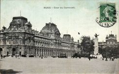 Paris - 1 - Cour du Carrousel - CPA 